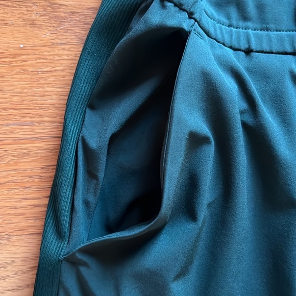 Athleta Brooklyn jumpsuit, Seaweed Snack color, size 4 - Picture 6 of 10